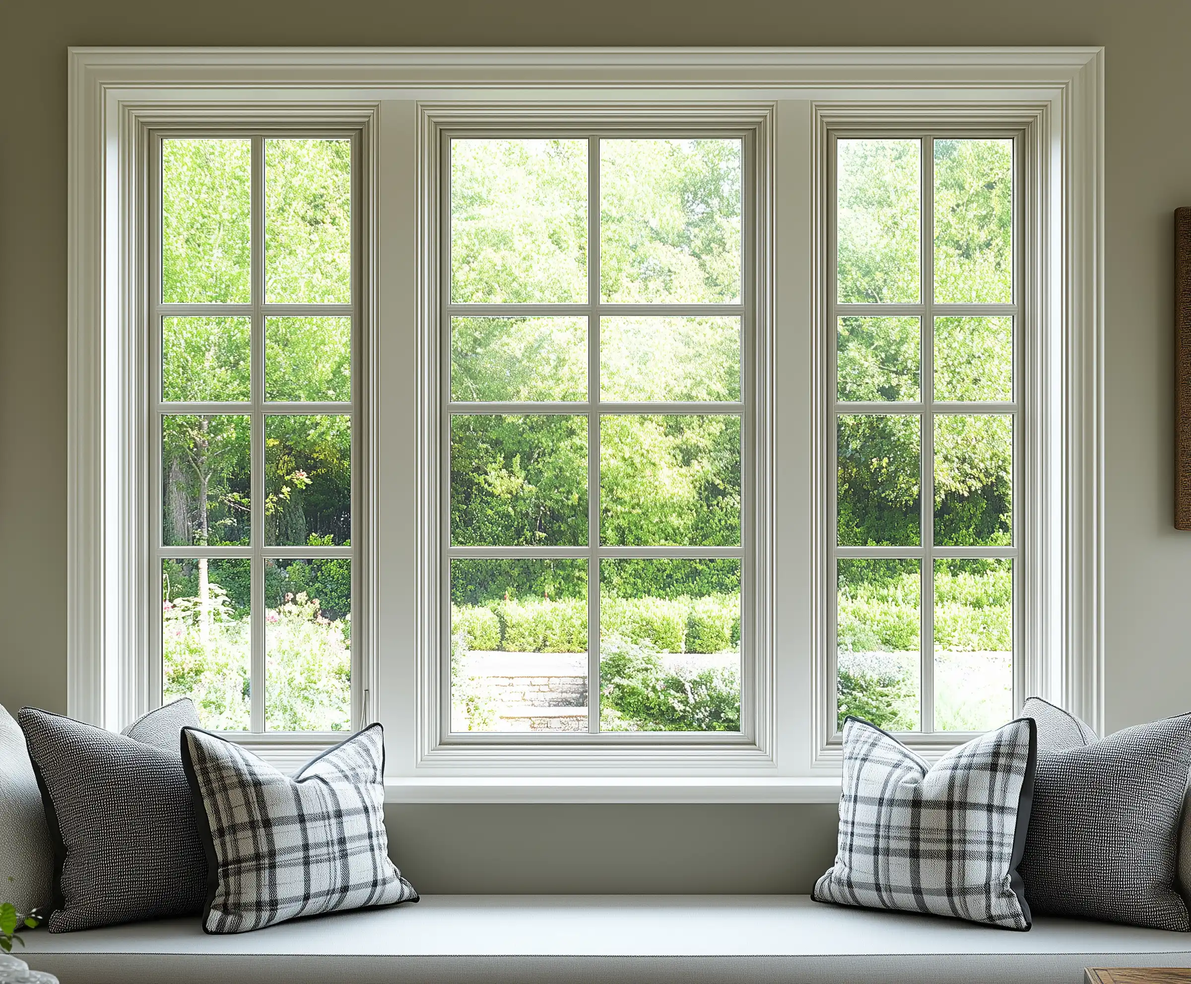 Minimalist casement window collection