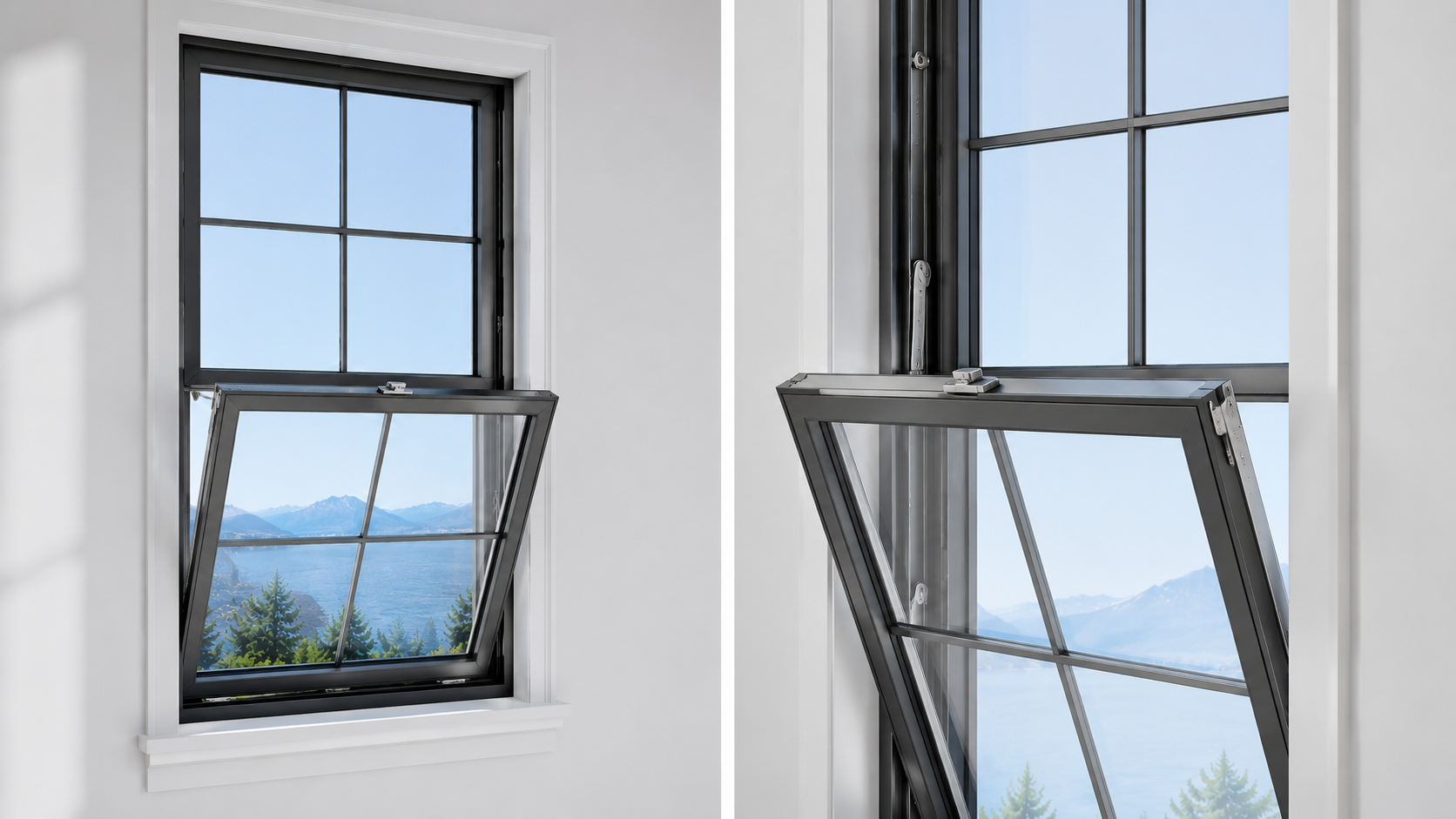 Double hung window