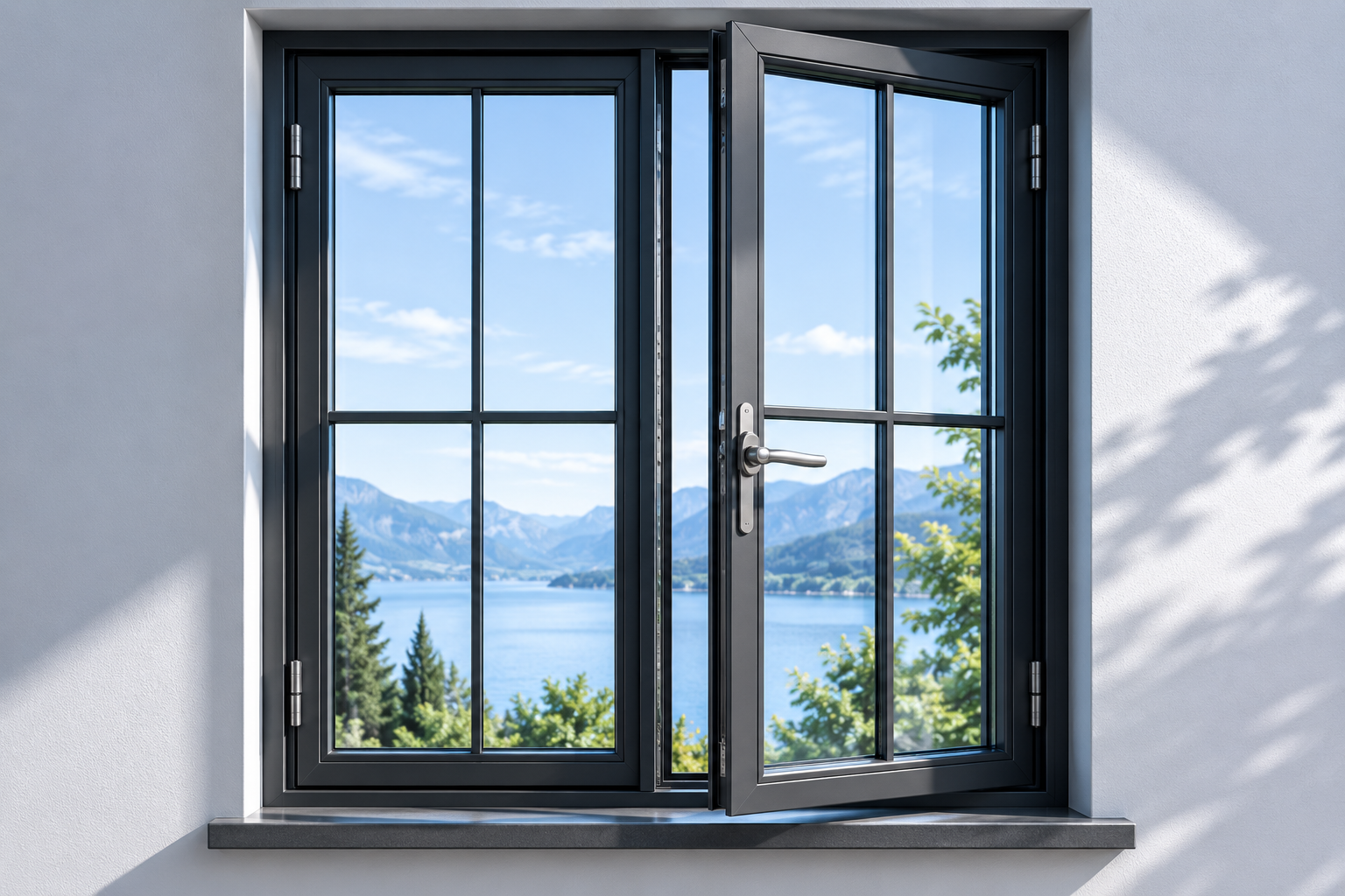 French window interior