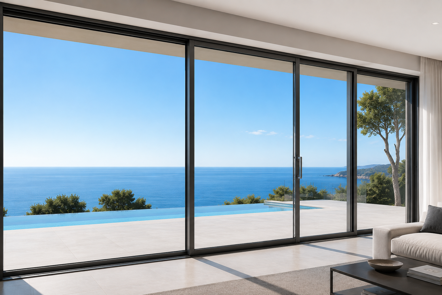 Lift and slide aluminum window system