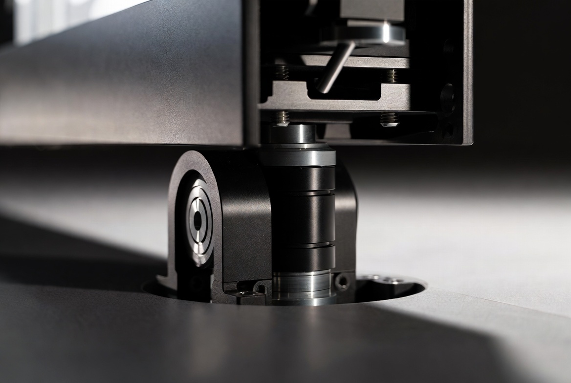Pivot floor fitting